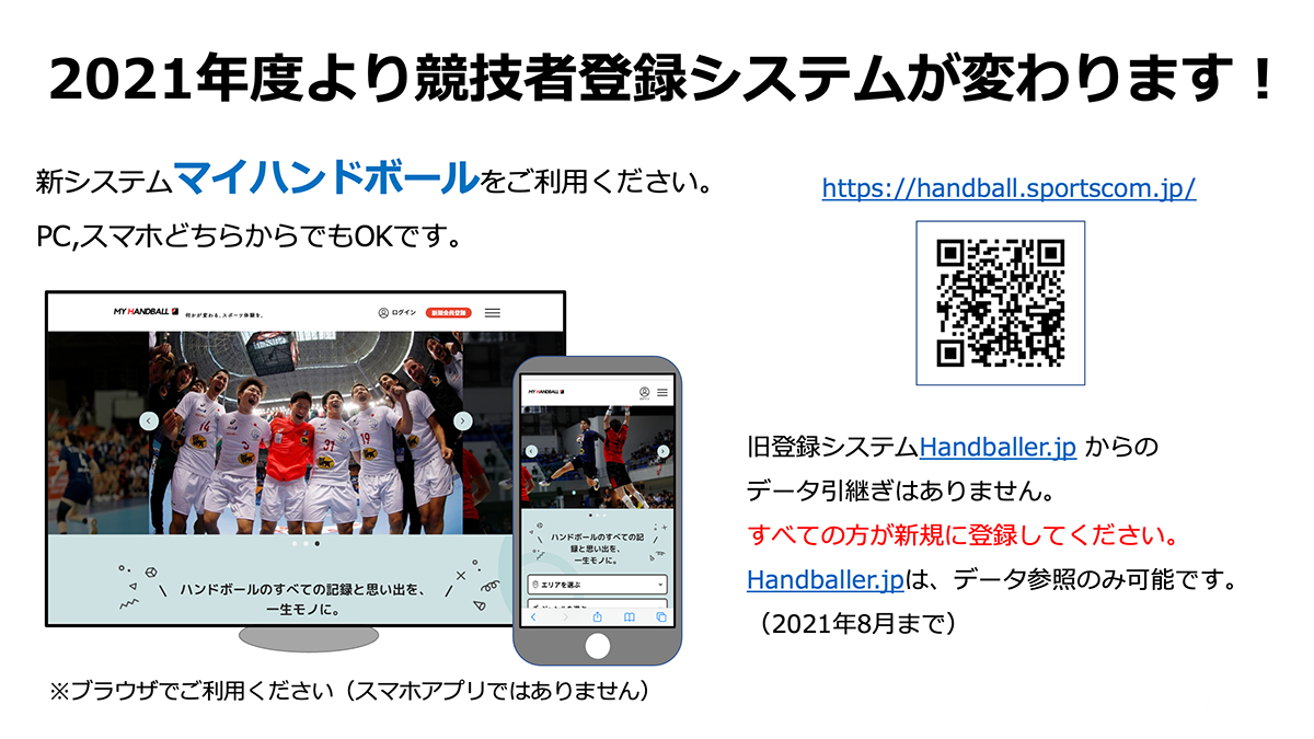 登録 | 公益財団法人 日本ハンドボール協会